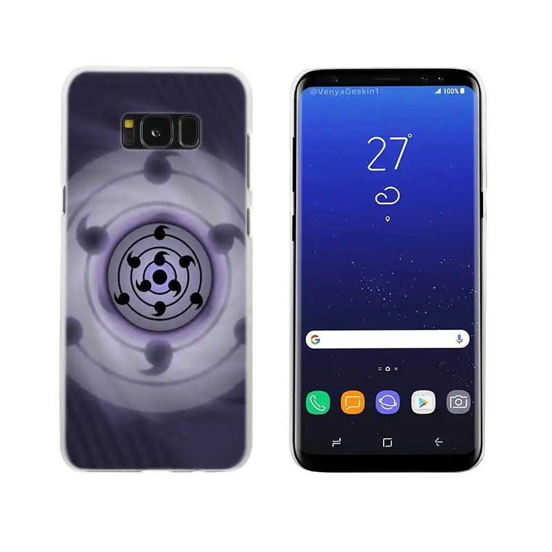 08 Чехол Sheli Hokage Pain Наруто Какаши прозрачный Note 10 9 pro Жесткий чехол для samsung S4 S5 S6 S7 S8 S9 Plus Edge Mini s10 lite - Цвет: 08