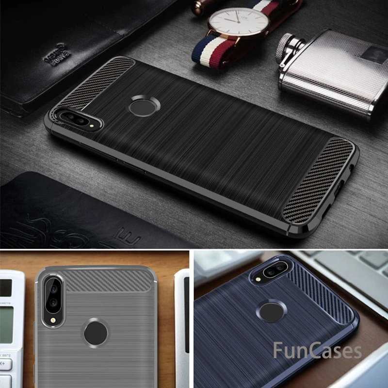 Для huawei P Smart Plus чехол силиконовый 6 3 &quotпрочный Броня мягкий для 2019 телефон Fundas Coque
