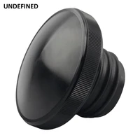 black motorcycle fuel tank cover cnc split vented screw gas cap for harley sportster xl 883 1200 road king dyna flst 1996 2021