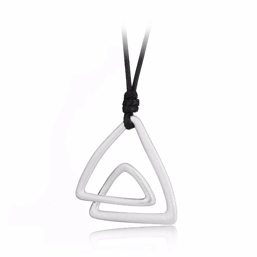 HONGYE классическое Трендовое ювелирное изделие треугольное ожерелье с подвеской