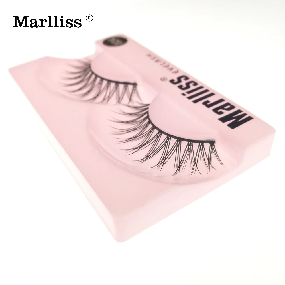 2017 Новый стиль многоразовые до 4 недель Marlliss ресницы Кластерные