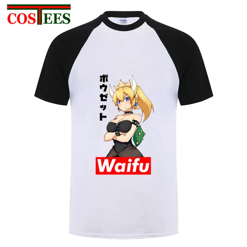 Популярный арт Waifu рубашка homme Сексуальная аниме Ahegao Футболка мужская camiseta
