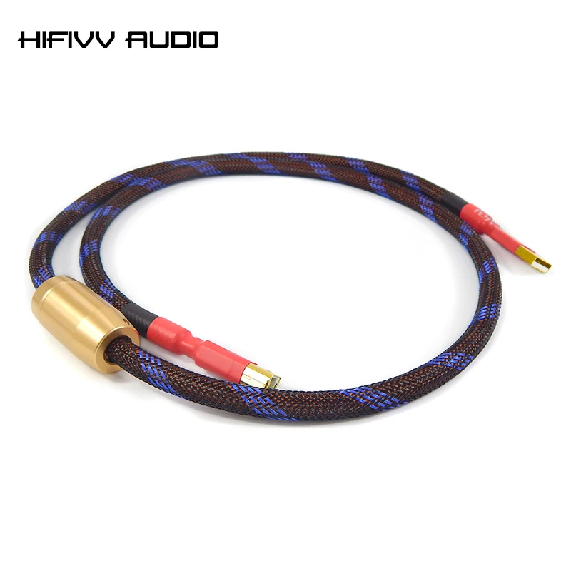 HIFI usb кабель Aucharm 4N бескислородный медный декодер звуковая карта аудиокабель ЦАП
