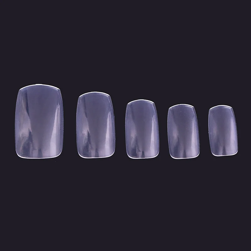 100 таблеток/коробка для поддельных ногтей гель ухода за корпусом искусственные