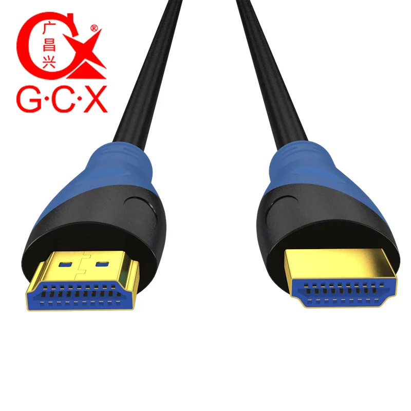 GCX Премиум HDMI к HDMI 4K кабель папа-папа цветной пластиковый литьевой компьютерный кабель HDMI 2,0 0,5 м 1 м 1,5 м 1,8 м 2 м 3 м 5 м