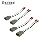 2 пары проводов для динамиков, подключение для HONDA Aftermarket к OEM, комплект переходников, соединитель, Кабель-адаптер