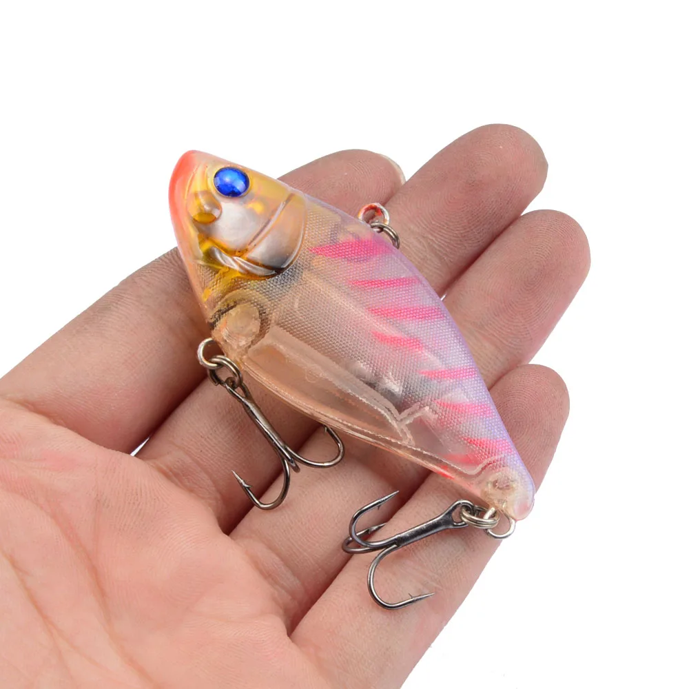 LEOSPORT 2018 Good Fishing Lures Crankbaits VIB 7CM 12G Quality Professional Bait Insize 7 hoodles Wobbles Colors Available | Спорт и