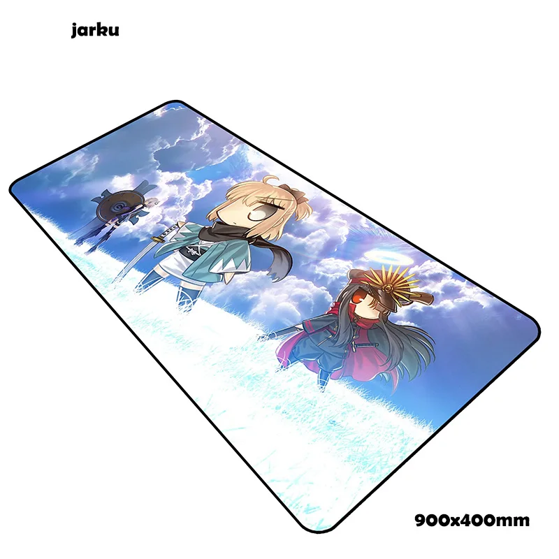 size 900x400x2mm Fate grand order коврик для мыши 900x400 мм коврики для мыши Аниме игровой коврик для мыши геймер подставка для запястья персонализированные коврики для мыши Клавиатура ПК коврик - Цвет: size 900x400x2mm