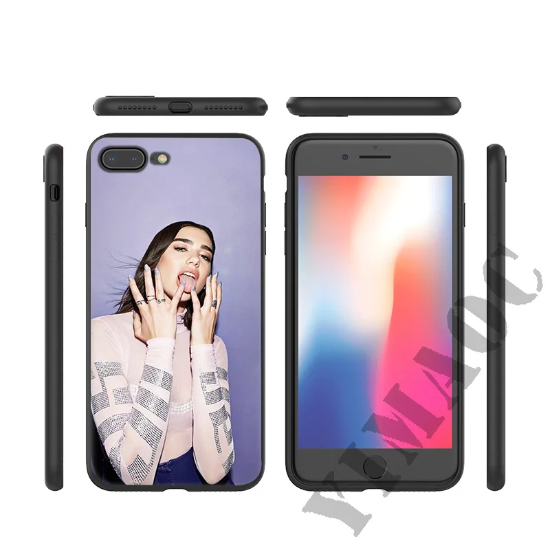 Мягкий силиконовый чехол YIMAOC Dua Lipa DuaLipa для iPhone 11 Pro Xr Xs Max X или 10 8 7 6 6S Plus 5 5S SE |