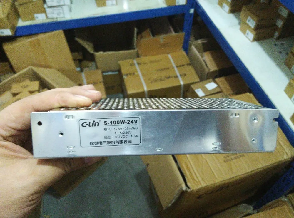 Brand new original authentic C-Lin S-100W-DC24V switching power supply | Обустройство дома