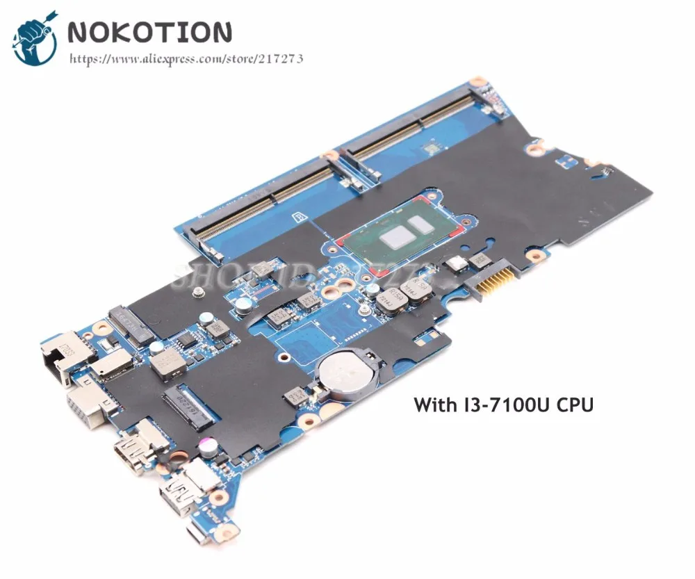 NOKOTION DA0X81MB6E0 основная плата для hp Probook 440 G4 материнская плата для ноутбука 14 дюймов SR2ZW I3-7100U процессор
