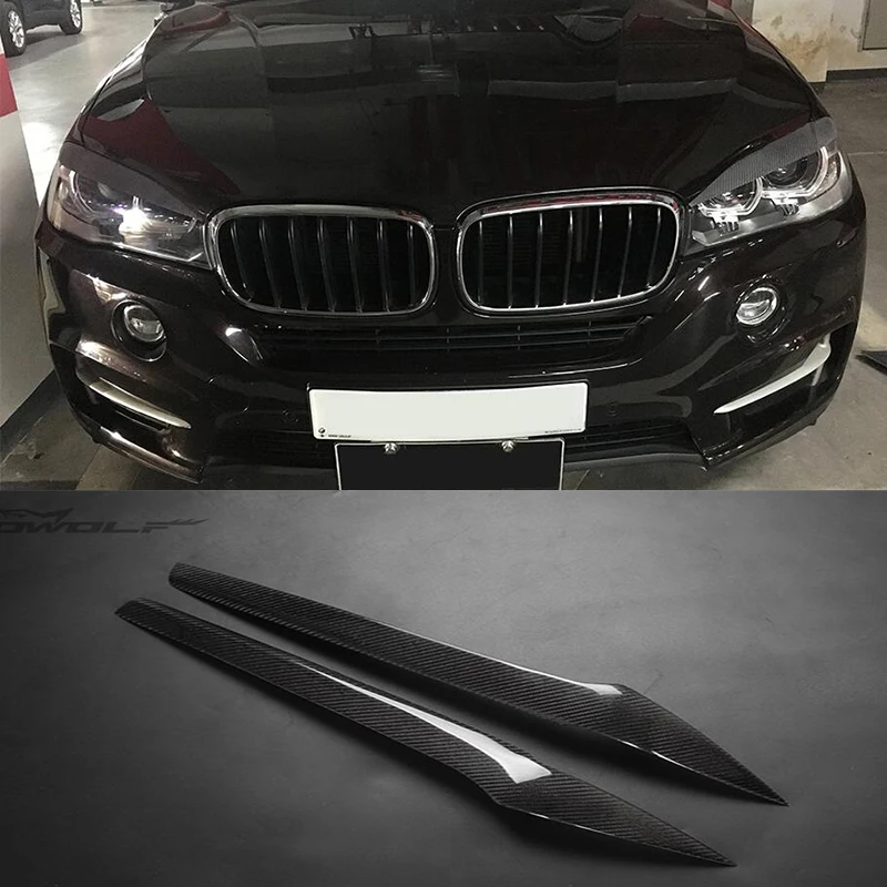 

Накладка на переднюю фару из углеродного волокна для BMW F15 X5 X5M 2014 2015 2016 2017