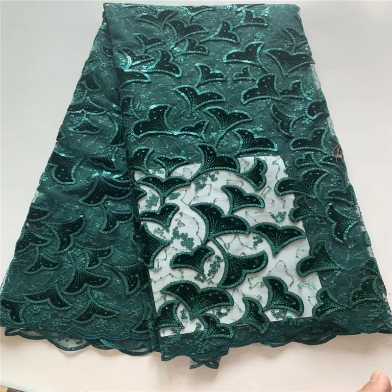 Кружевные ткани с блестками высококачественная черная африканская ткань в