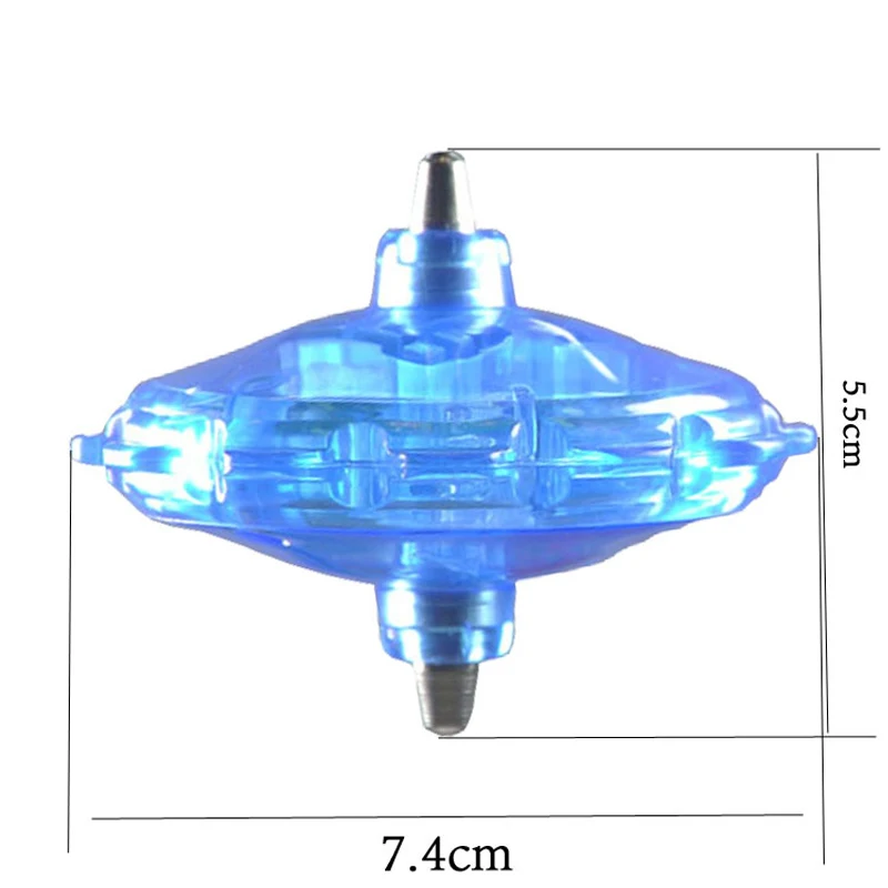 2017 бренд 1 шт. музыкальная светящаяся гироскоп вращающегося магнитного Красочные