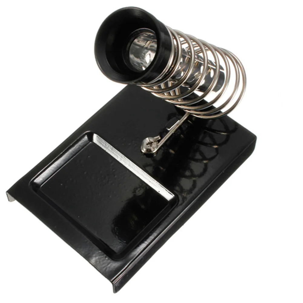 Портативный Съемный паяльник держатель Стенд крепление металлический база