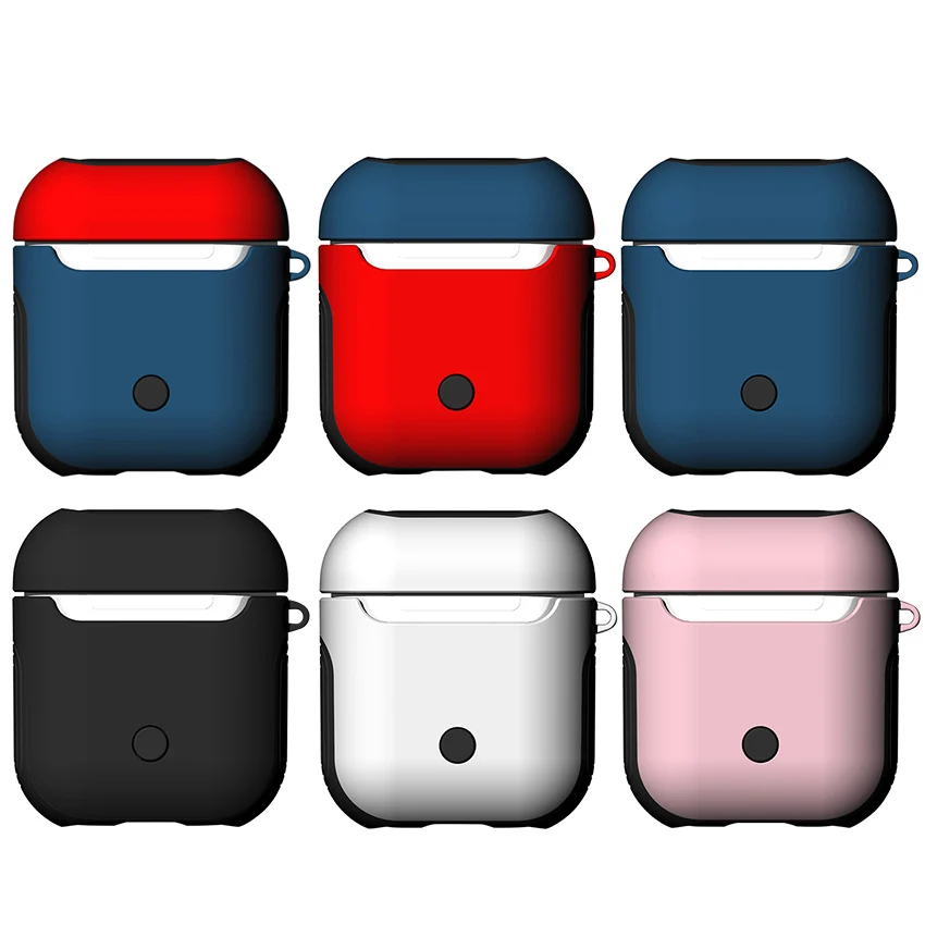 Чехол для наушников Apple AirPods чехол истинных беспроводных Bluetooth Air Pods защитный