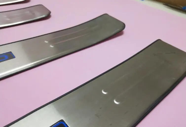 Stainless Steel Side Door Sill / Scuff Plate Fit For K-IA CERATO 2005 2006 2007 2008 2009 2010 2011 2012 2013 | Автомобили и