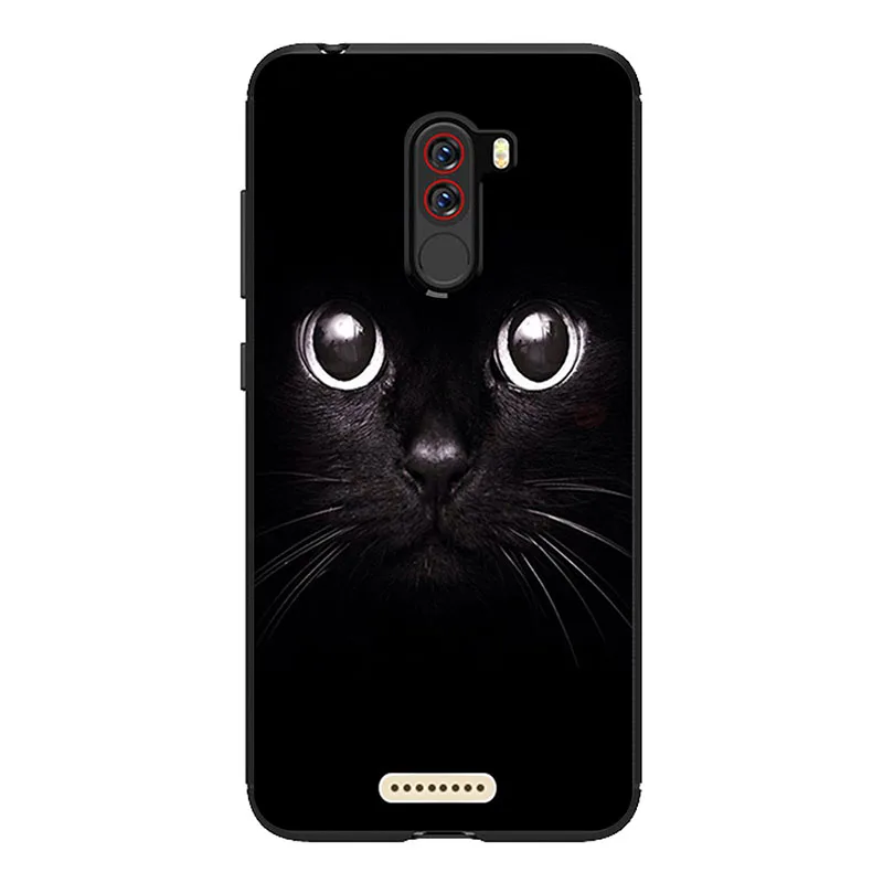 Мягкий силиконовый чехол для Xiaomi Pocophone F1 Xiomi Poco чехлы из мягкого ТПУ телефона Global F