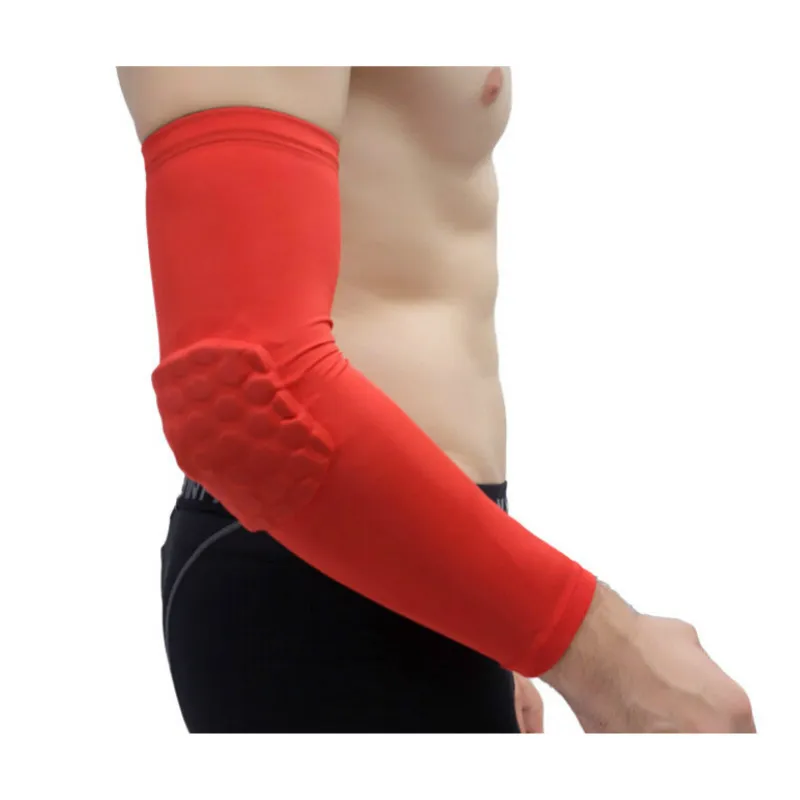 2 шт./пара Мужские дышащие защитные накладки на локти|elbow support brace|basketball arm sleevebasketball