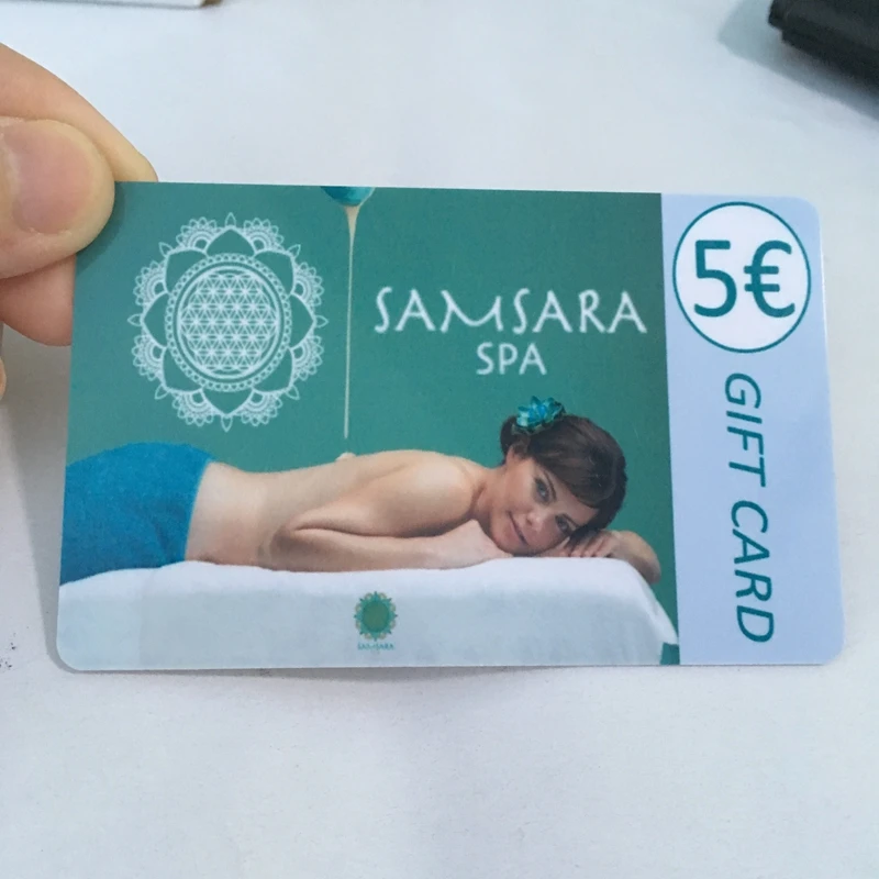 200 шт. Заводская деловая карточка из ПВХ CMYK печать 85 5*54 мм толщина 0 76 Подарочная