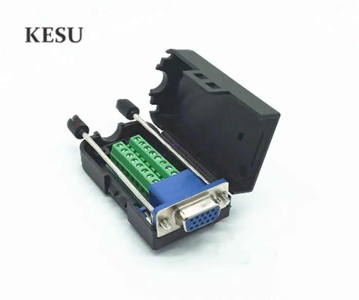 50 шт./лот D SUB DB15 VGA мужской женский 3 ряда 15 контактный разъем разрывные клеммы