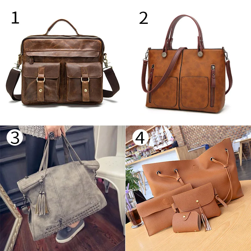 Designer Messenger Bag Women Leather Shoulder Ladies Vintage Bags Man |