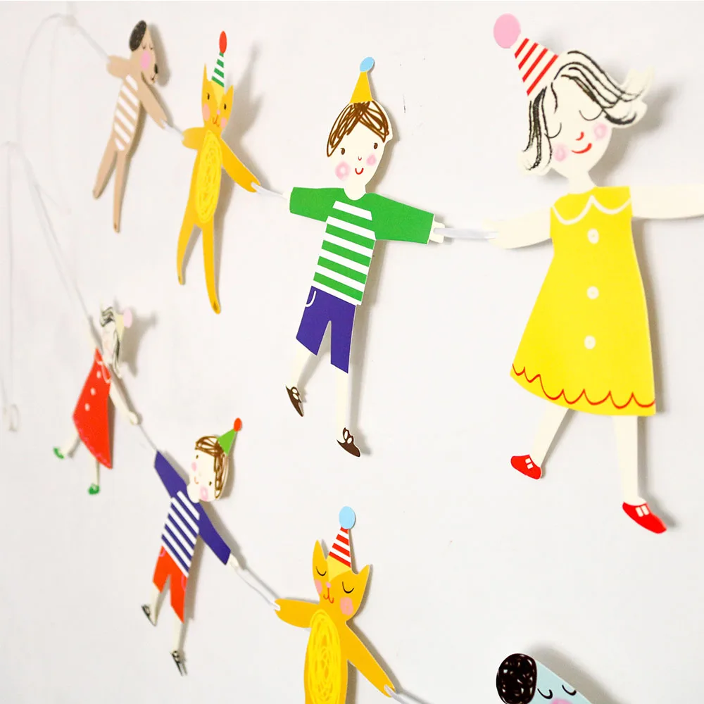 2 шт. в наборе Детские тема вечерние с днем рождения баннер для украшения