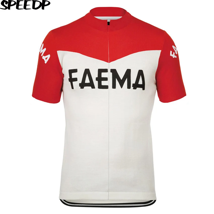 Красный Ретро Велоспорт Джерси дышащий Топ велосипед одежда велосипед/MTB Ropa Ciclismo