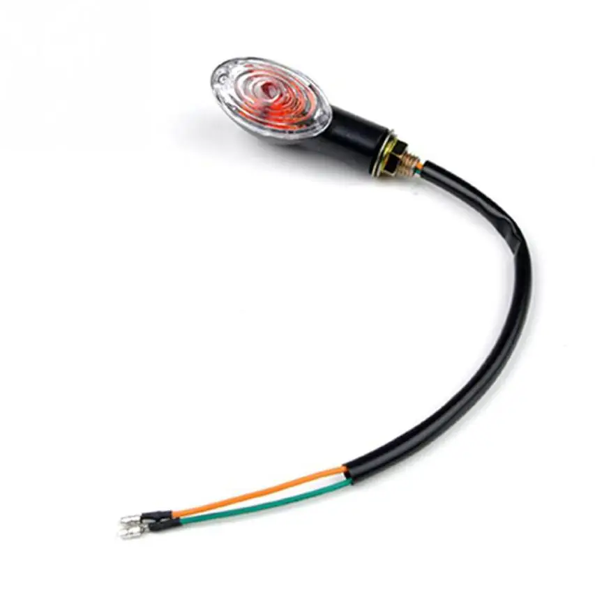 1 пара Универсальный светодиодный индикатор поворота для мотоцикла 12 В