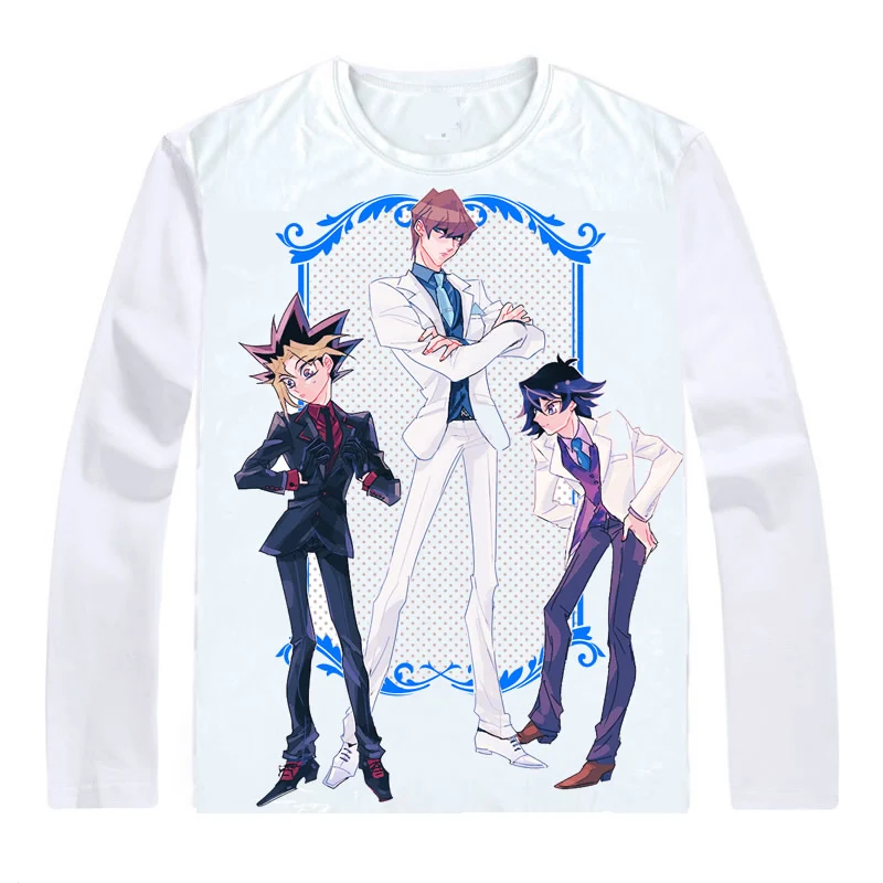 Style 17 Kaiba сэто Кайба футболка Duel Monsters Yuu Gi Ou Yu-Gi-Oh King of Games футболка Повседневная Винтажная футболка футболки с длинными рукавами и принтом - Цвет: Style 17