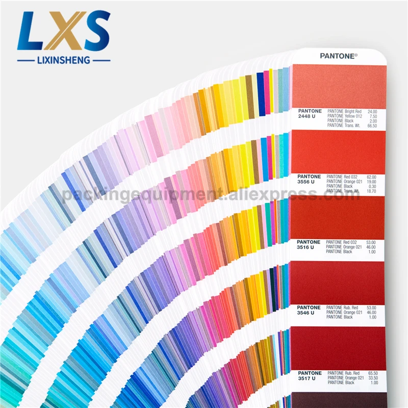 США Pantone GP1601N формула C/U руководство твердое покрытие и без покрытия цветовой эталон 1867 цветов
