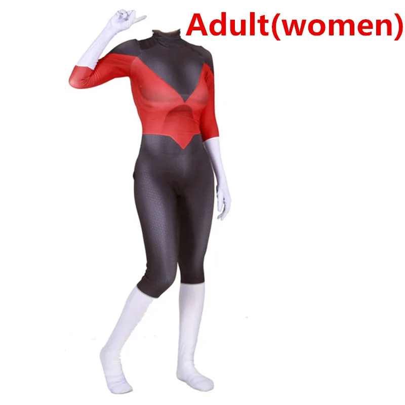 For women Аниме Жемчуг дракона Z Супер джирен Вегета костюм зентай для косплея костюм комбинезоны костюмы на Хэллоуин для женщин мужчин и детей - Цвет: For women