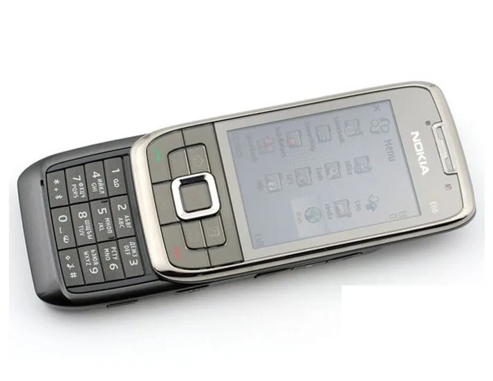 Разблокированный сотовый телефон nokia E66 3g wifi Bluetooth 3.15MP камера дешевый мобильный телефон nokia E66