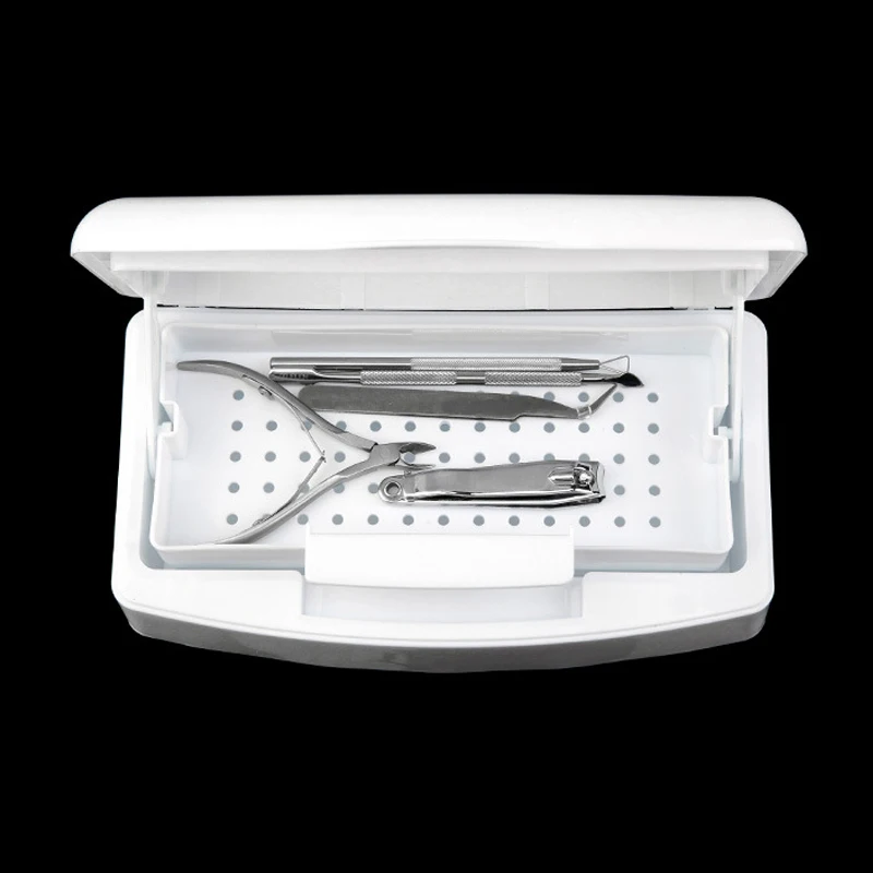 Дезинфекция очистка шкаф лоток коробка инструменты для ногтевого салона ногтей