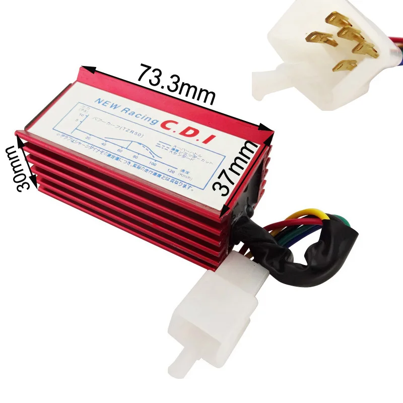 Катушка зажигания XLSION и 5-контактная Свеча AC CDI A7TC для двигателя 50 куб. См 70 90 110 125 140