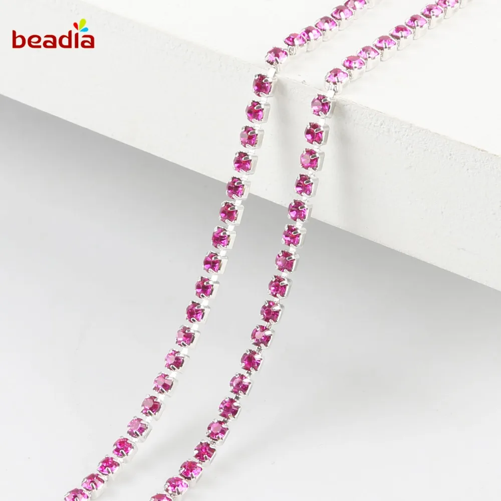 Лидер продаж плоская цепь высокой плотности 2/2 5/2 8/3 мм цепочка для декора ремесла