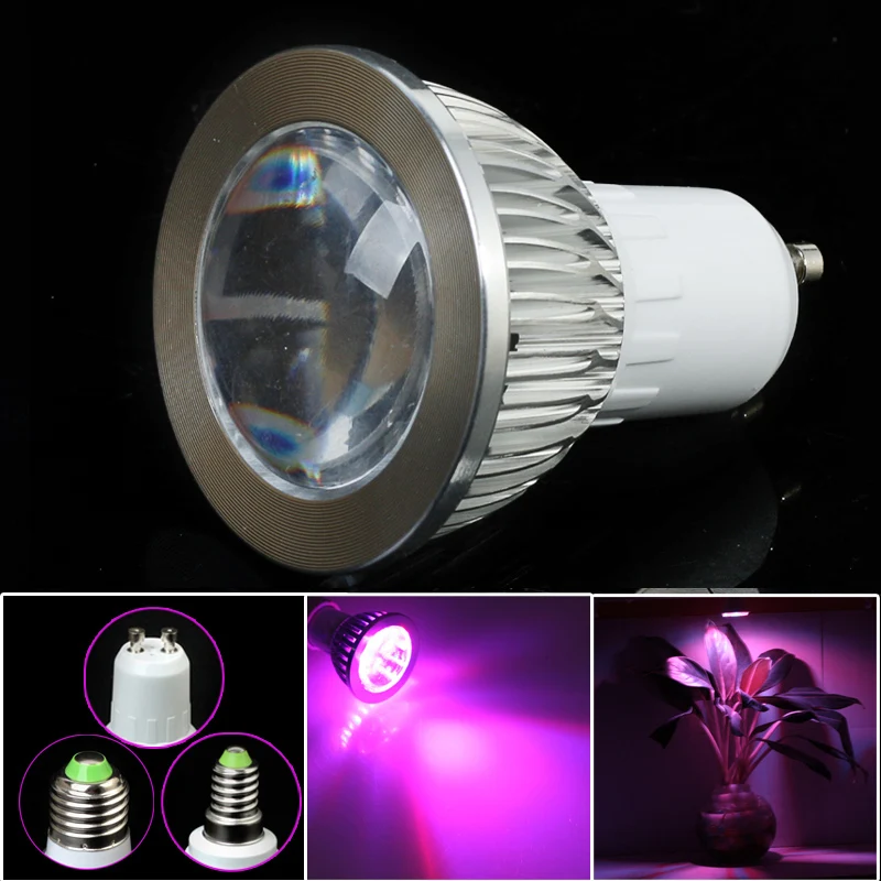 

5W Led Lamp for Plants E27 E14 GU10 Red Blue LED Grow Plant Light Bulb for Flowers Seeds Hydroponics gardening 85-265V