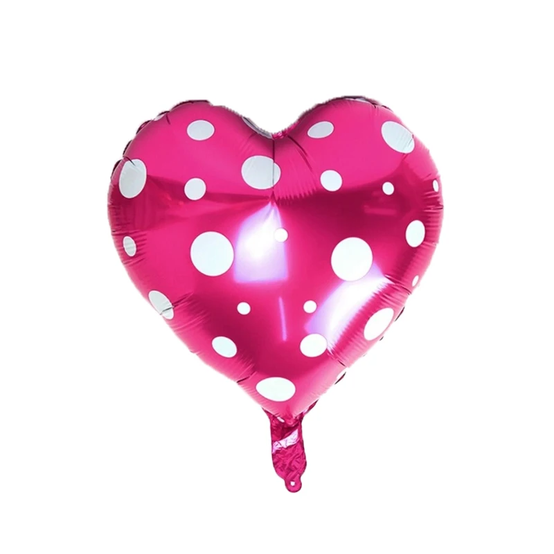 Love5 1 шт. 18 дюймов Большой я люблю тебя сердце шарики для свадебного украшения воздушные шары с днем рождения украшения для взрослых свадебные принадлежности - Цвет: Love5