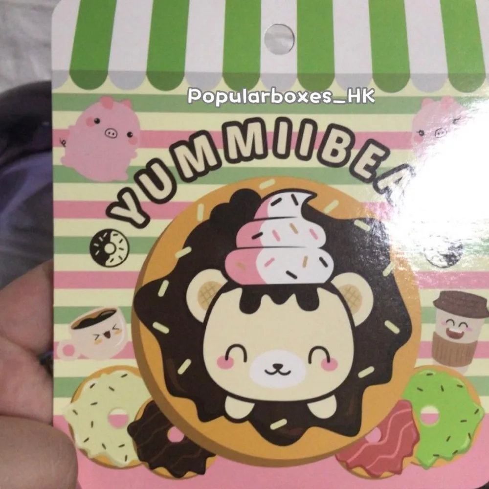 Мягкая медленно восстанавливающая форму игрушка-пончик Creamiicandy yummiibear Игрушки и