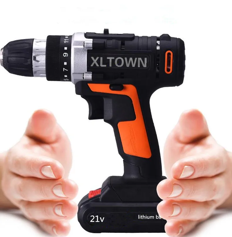 Xltown21v перезаряжаемая литиевая электрическая отвертка на батарейках