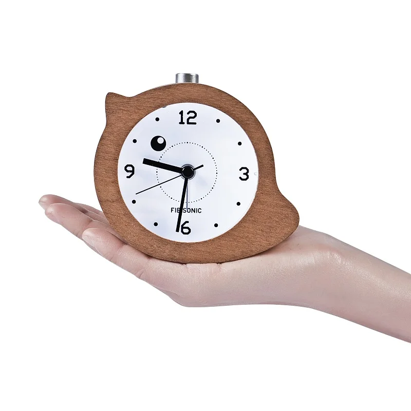 Птица современный Повтор развертки движение подсветка Деревянный Будильник для