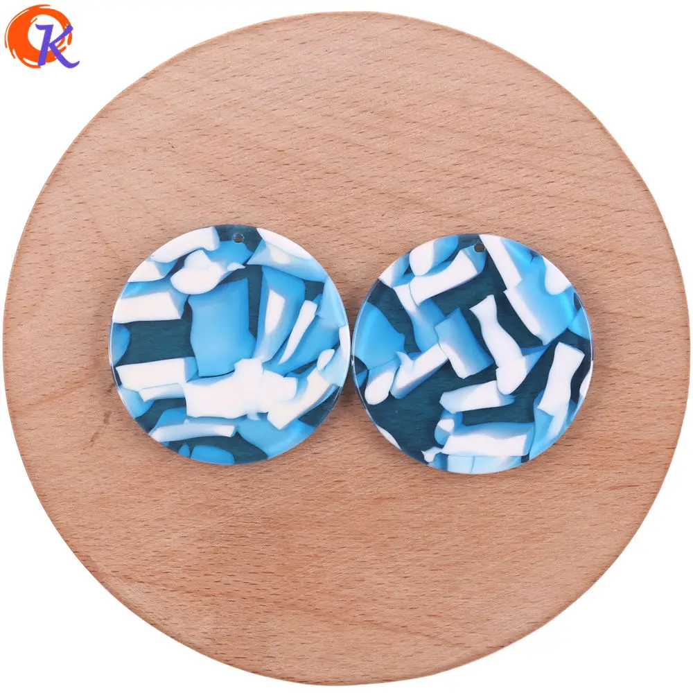 

Cordial Design 50Pcs 35MM Jewelry Accessories/Earring Making/Acetic Acid Beads/Round Coin Shape/DIY/Hand Made/Earring Findings