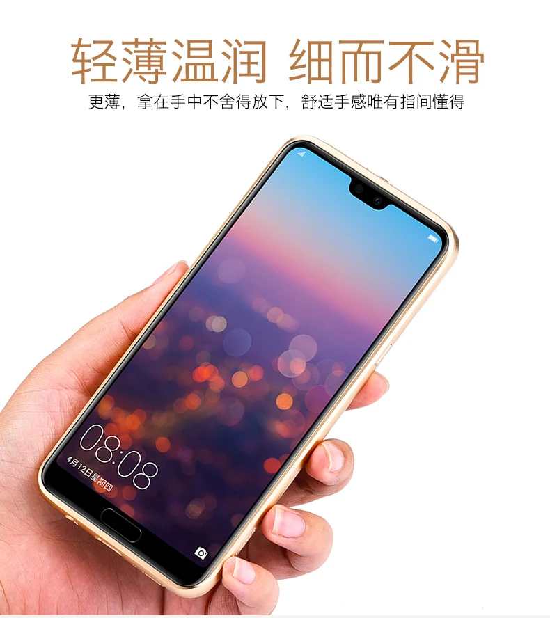 Чехол для huawei P20 Pro из алюминиевого металла+ чехол из настоящего углеродного волокна для huawei P20/P20 Pro, задняя крышка, роскошный жесткий защитный чехол
