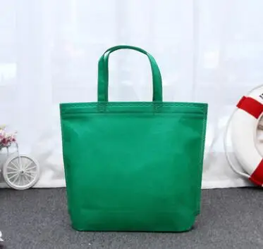grass green ETya многоразовая большая холщовая сумка-шоппер из хлопчатобумажной ткани, женские сумки на плечо, нетканый экологический чехол, Многофункциональный Органайзер - Цвет: grass green
