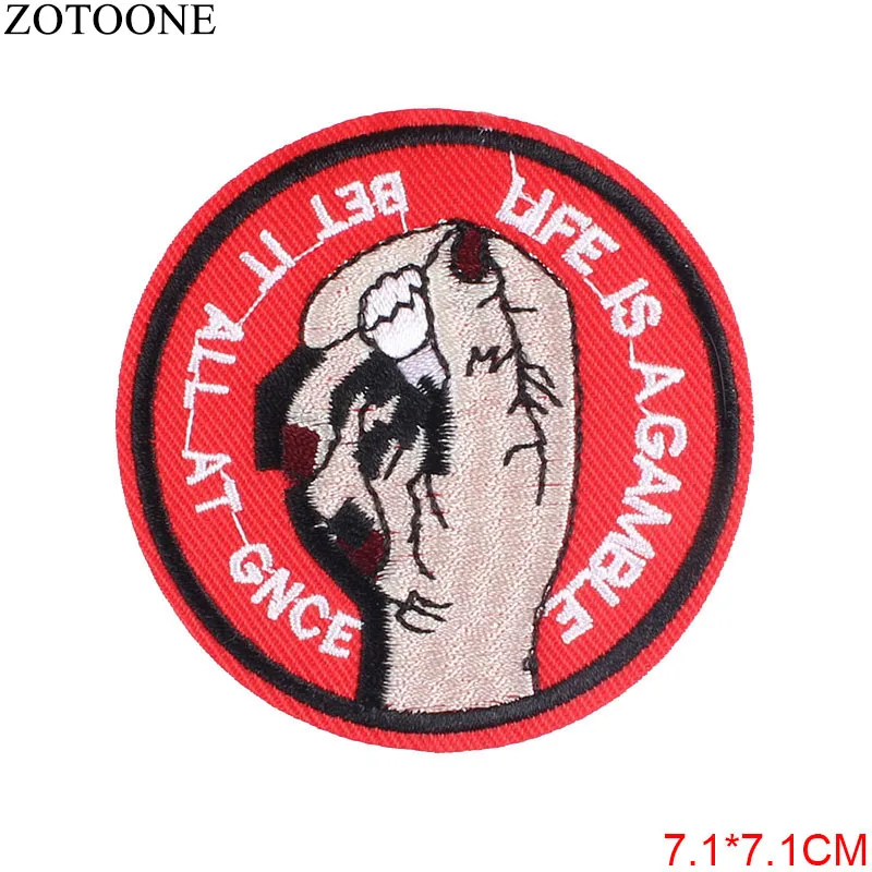 ZOTOONE 1PC Round UFO Astronaut Iron on Patch Clothes Embroidery Applique Clothing Sewing Supplies Decorative Badge Sew | Дом и сад