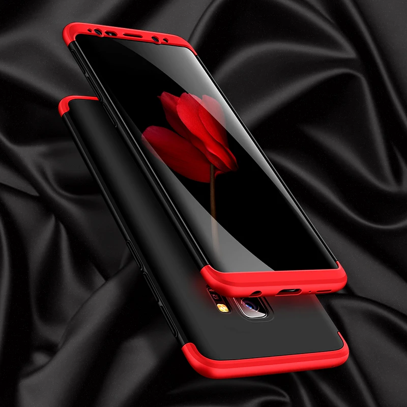 Для Samsung Galaxy S8 S9 S6 S7J6 J7 Prime чехол 360 полная защита противоударный Прочный накладка