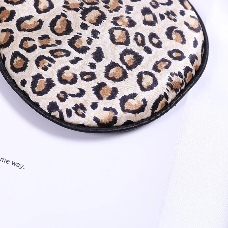 Маска для сна с длинными ресницами мультяшная маска плюшевая глаз леопардовым