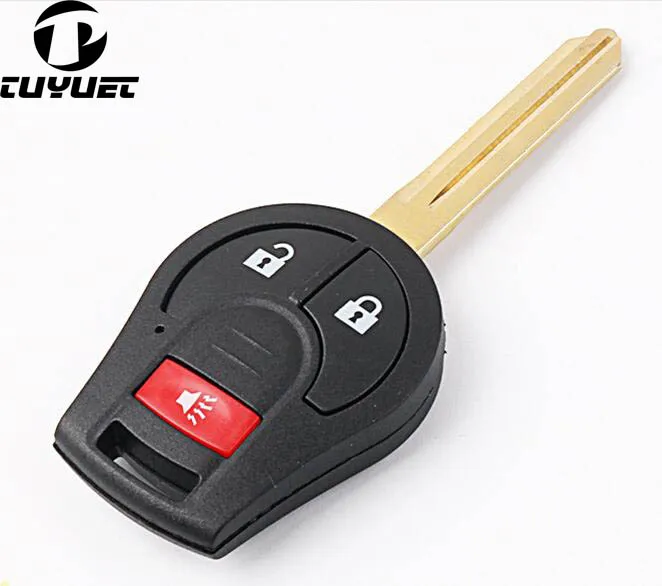 2+1 Buttons Replacement Remote Key Shell for NISSAN Maxima Altima Sentra Versa Case Uncut Blade | Автомобили и мотоциклы