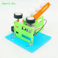 april du automatic pitching machine student creative material kit kids scientific experiments toys 1set