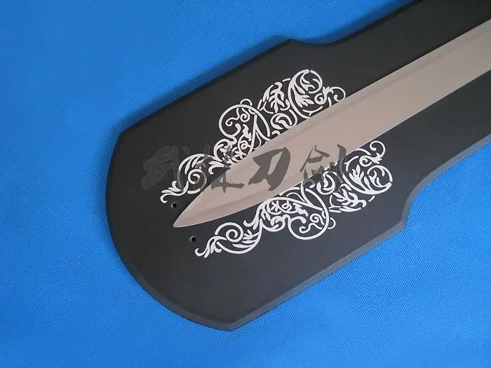 S1623 череп злой Скелет Когти демон меч черная краска атласная отделка лезвие 44 3